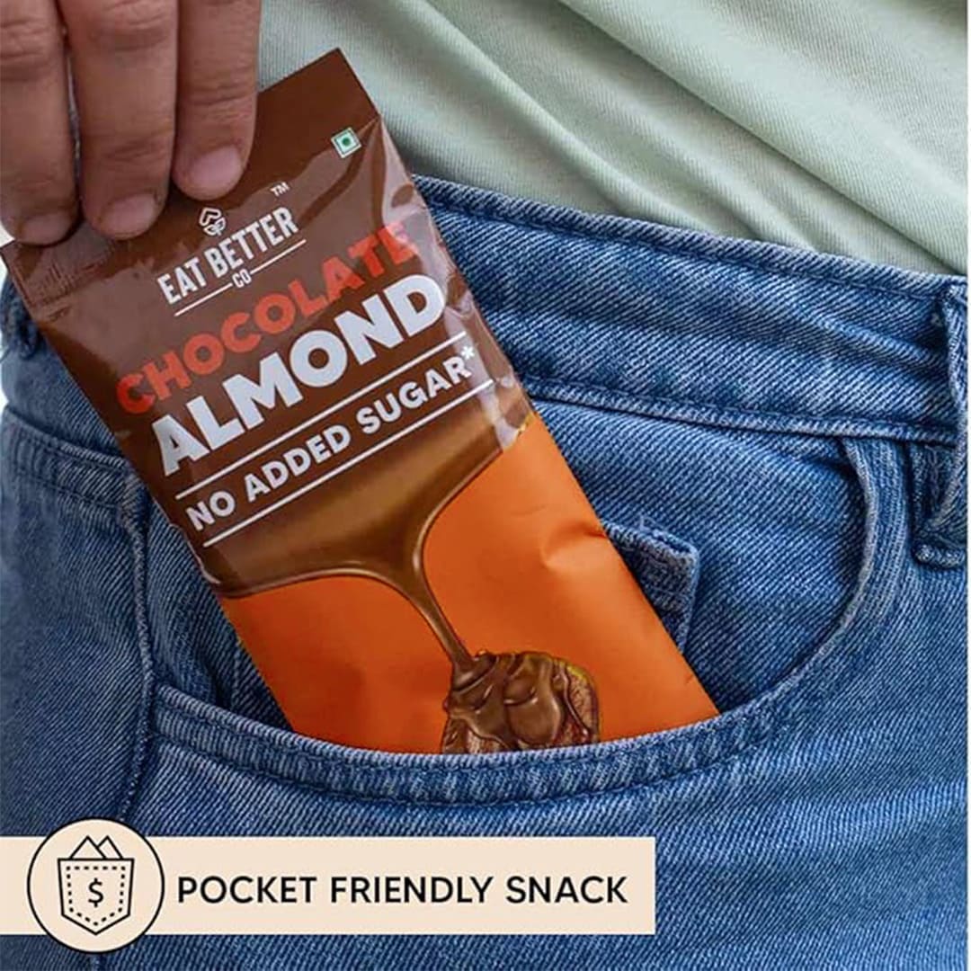 Chocolate Coated Almonds  - Pack of 4 - 160 grams - Image 3