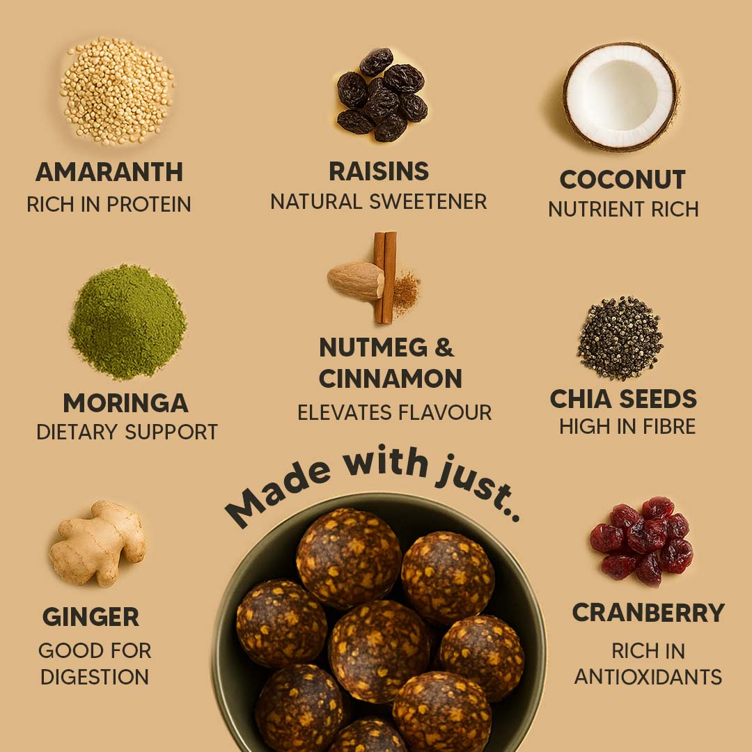 Lactation Laddoos - Moringa & Amaranth - Image 4