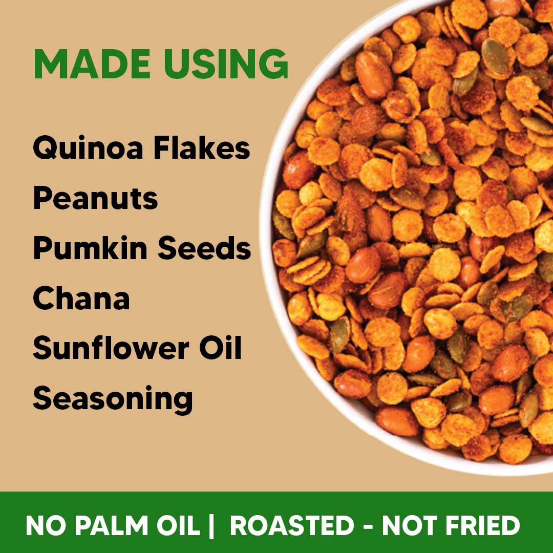 Quinoa Namkeen - Chilli Lime - 4 Packets (4 x 100 grams) - Image 3